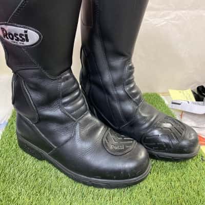  Rossi motorcycle boots Mens  Size 9 