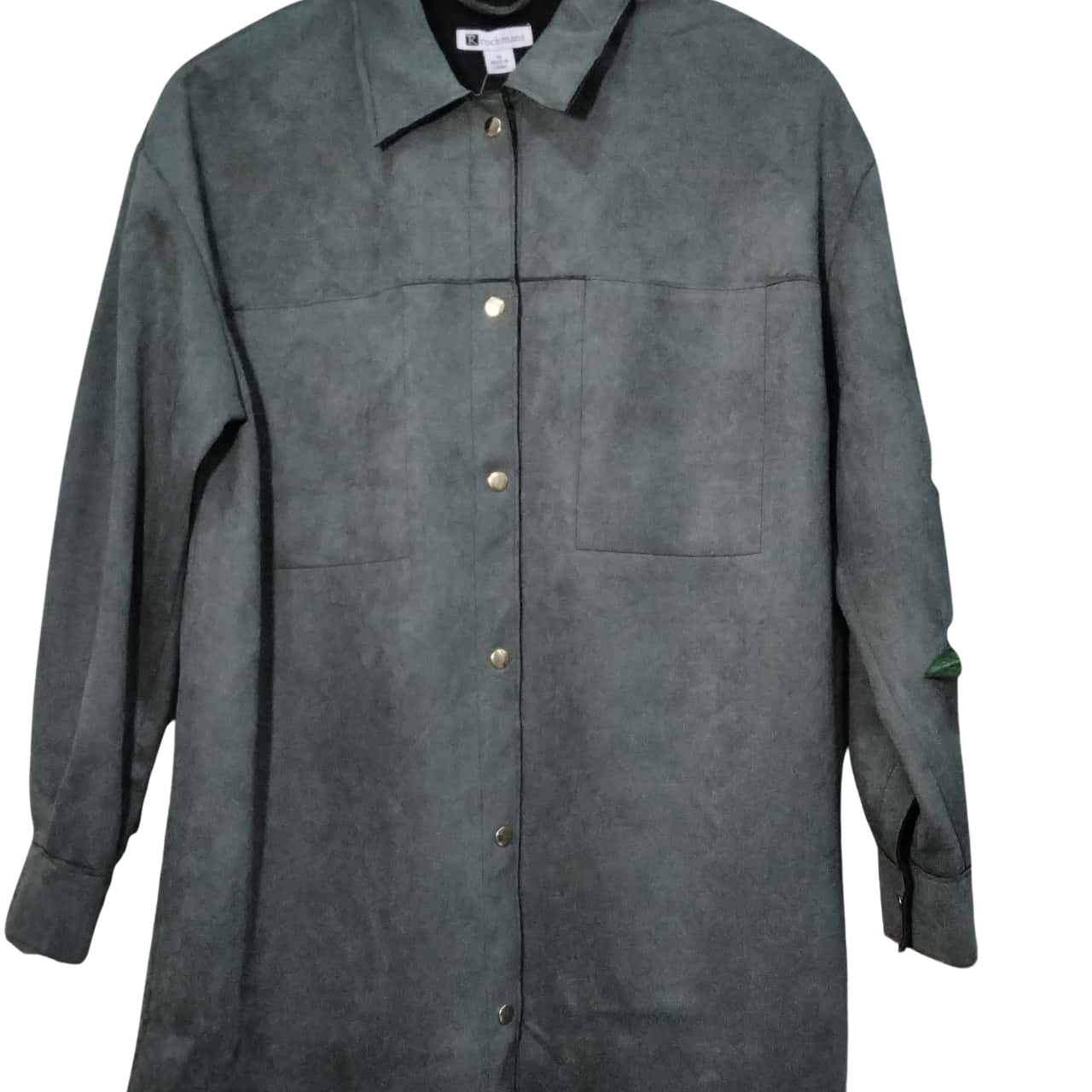 Rockmans Womens Size 10 Olive Jacket RRP 89.99(s)