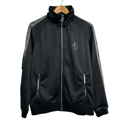 BNWT Realism Mens Size L Black Zip Up Jumper 