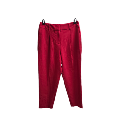 Portmans Womens  Size 16 RPortmans Women's Rich Red Tailored Tapered Pants Size 16 NWTed 