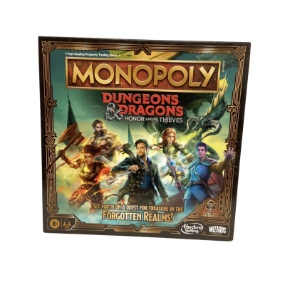 Monopoly Dungeons and Dragons Honor Among Thieves