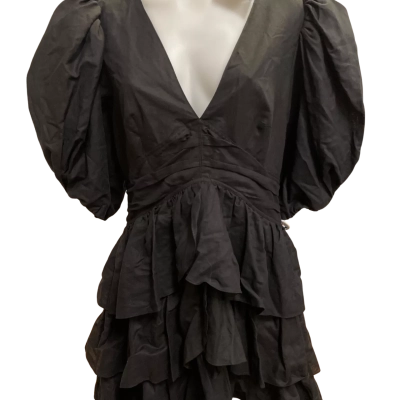 Witchery Womens  Size 12 Mini Dress Black  