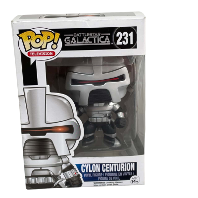 POP! Battlestar Galactica Figurine. Cyclon Centurion 