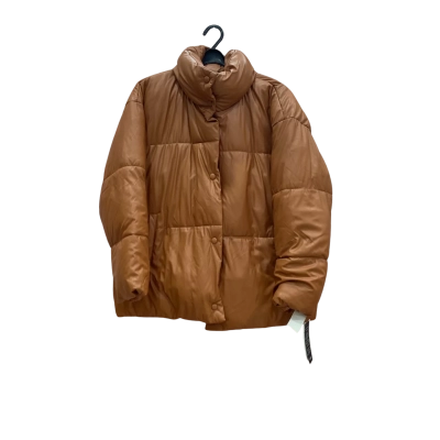 NVLT Womens Size 16 Burnt Orange Oversize Puffer Jacket 
