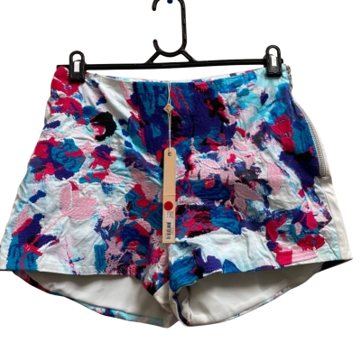  Womens  Size L Shorts Multicoloured / Pattern / White 