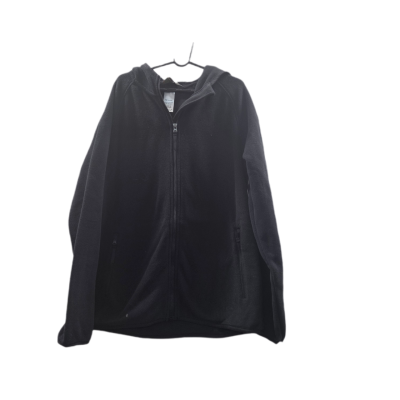 BNWT: Kathmandu Kids Ridge 100 PrimaLoft Bio Fleece Hooded Jacket Black Youth Size 10