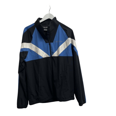 Calvin Klein Performance Womens  Size L Windbreaker Black  