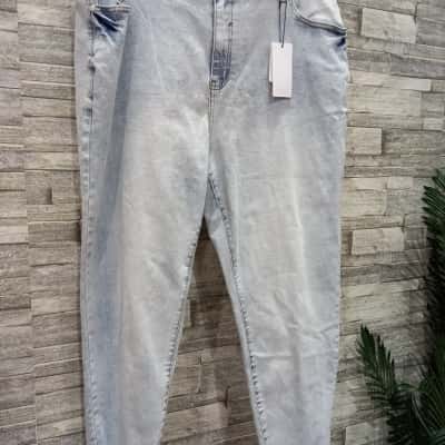 City Chic Women's  Size 20 High-Waisted Jeans / Skinny Jeans Blue 