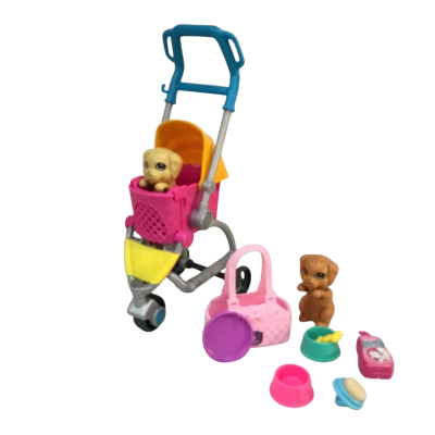Barbie Stroll n Play Puppy   Play Set as pictured 