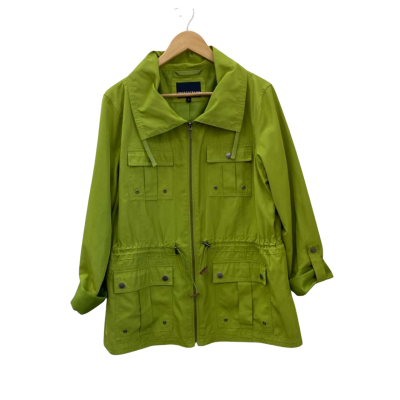 Sportscraft Womens Size 14 Green Safari Jacket