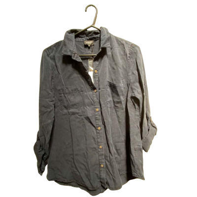 Jeanswest Womens  Size 10 Long Sleeve Shirt Navy Blue 