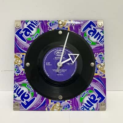 Fanta Vinyl Record Clock