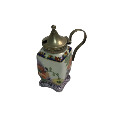 Lancaster Co. Pottery Mustard Pot