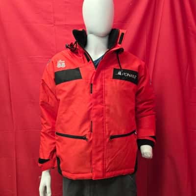  Unisex  Ponant Size XS Red Expedition Jacket 