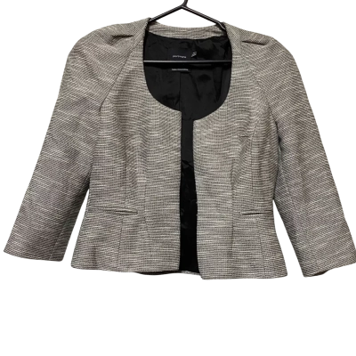 Portmans Womens  Size 10 Black  / Grey / White Jacket 