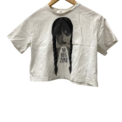 H&M Cropped Printed T-Shirt Size 13/14