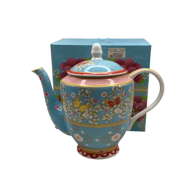BNIB Maxwell & Williams Enchante Jacqueline Fine Bone China Teapot (1 Litre) RRP $49.95  JK6