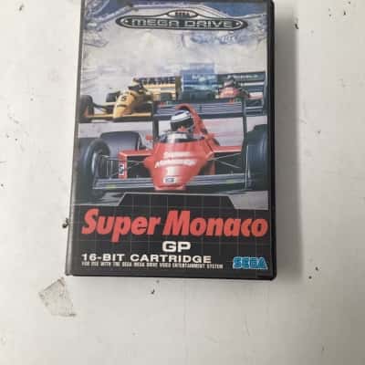 Super Monaco GP, No manual, boxed sega mega drive 