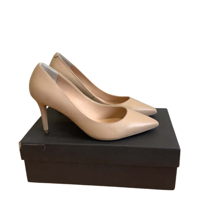 In Original Box Tony Bianco Women's Size 7.5 Ritz Leather Heels Nude 