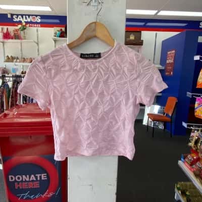 Lioness Womens  Size S Cropped Top / Party Top Pink  