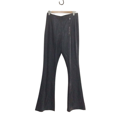White Fox Women's Size M Wide Leg Pants Black  