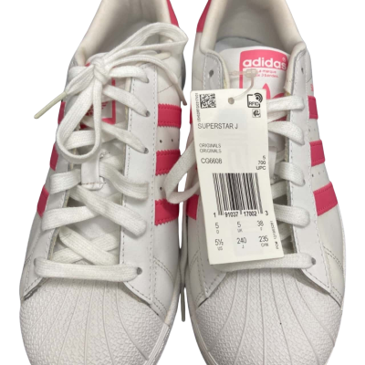 adidas Originals Kids  Size 5 Sportswear Pink  / White 