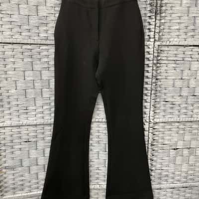 RUNAWAY Womens  Size S Flared Pants Black  