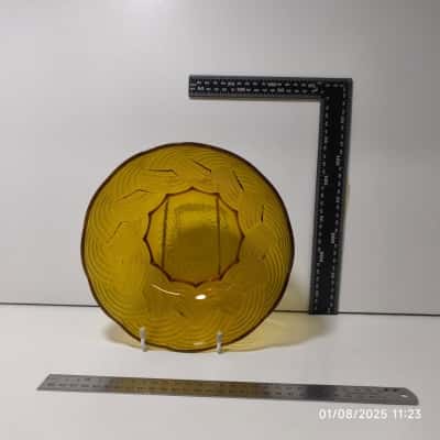 Amber Serving Bowl Dish 