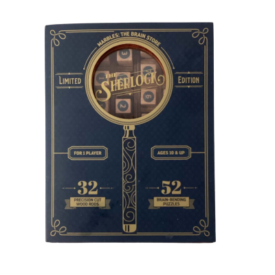 Marbles the Sherlock Holmes wooden puzzle game