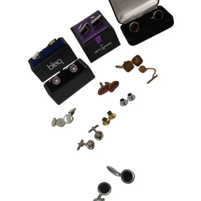 Mens assorted Cufflinks 
