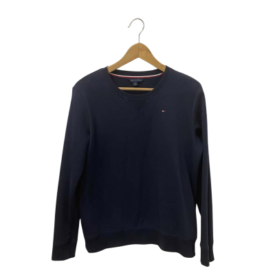 Tommy Hilfiger Womens Size S Sweatshirt Navy Blue 