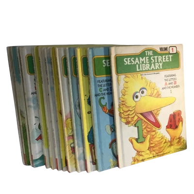 The Sesame Street Library Set Vol 1-14 1978