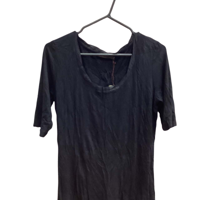 David Lawrence Womens Size 12 Black Short Sleeve Top