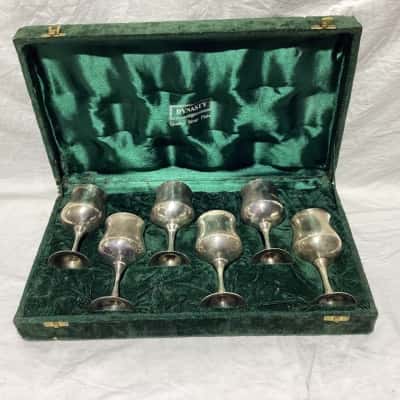 Dynasty Silver Plated Goblets 6 Pieces