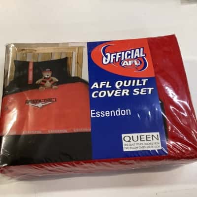 Afl doona cover and pillow cases