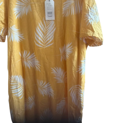 W. Lane Womens  Size 20 Pattern / White / Yellow 