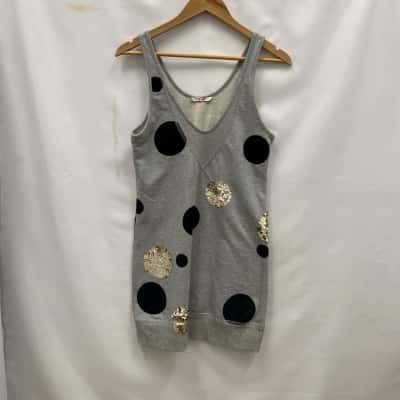 Sass & Bide Women's TeeDress Size 2 Grey 