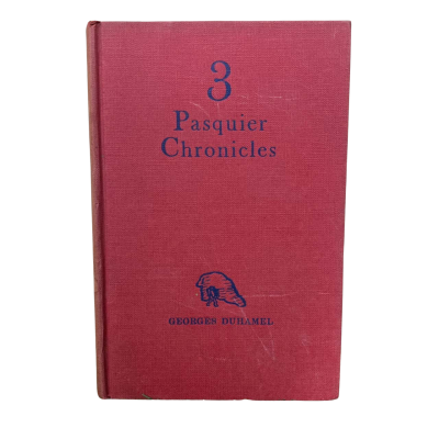 Three Pasquier Chronicles Book