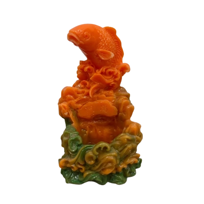 Asian Koi Fish Resin Figurine 25cm 