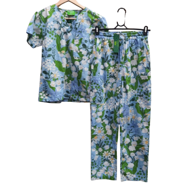 New With Tags DANGERFIELD Lily Of The Valley Scrub Set Size XXS / 6