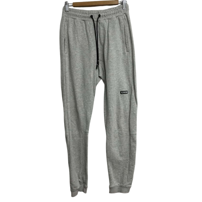 P.E Nation Mens Size S Grey Track Pants