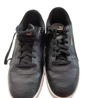Puma Mens  Size 8.5 Sneakers Black  / Gold 