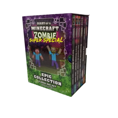 diary of a minecraft zombie super special box set