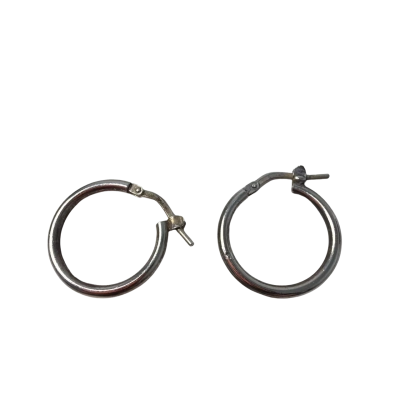Michael Hill jewellers hoop  Earrings 925 Silver 