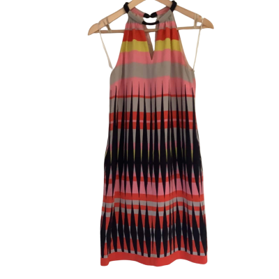 Vintage**Country Road. Silk Summer Short Dress.  Size 6 