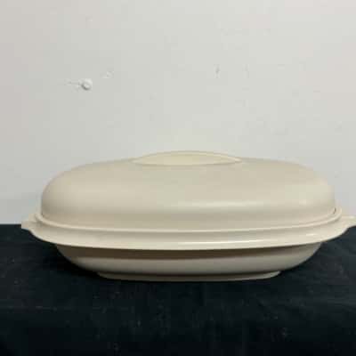 Vintage Tupperware Divided Serving Dish