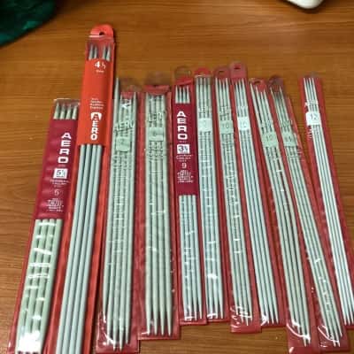 Double Point Knitting Needles - Multi Packs. 