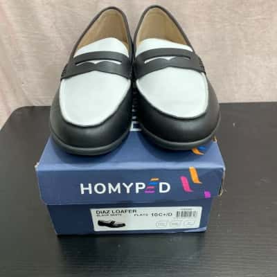 Homyped Diaz Loafer Size 10 Colour Black/White
