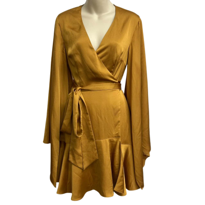 Keepsake the Label Size S Gold Dress 