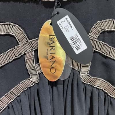 Bariano Womens  Size 8 Formal Dress Black  